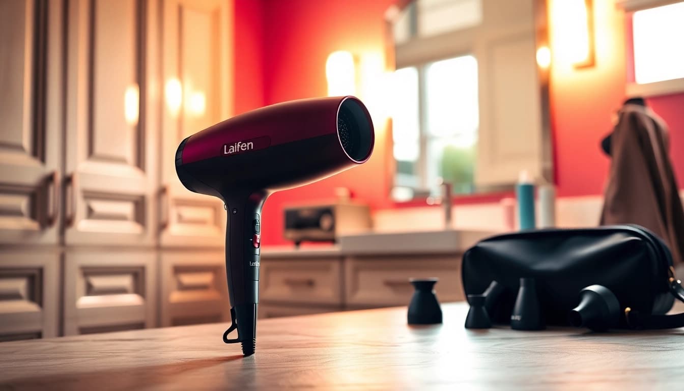 Experience the power of the laifen swift premium hair dryer with its sleek design and advanced features.