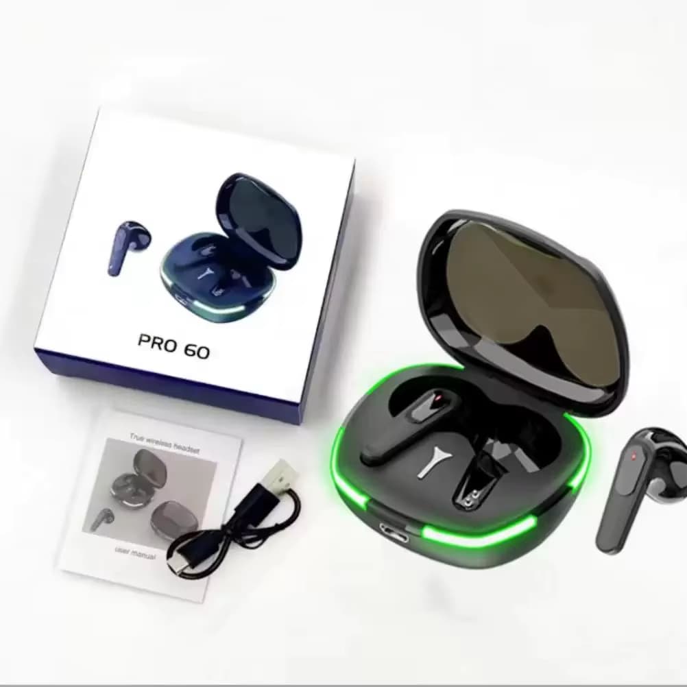 PRO60 Gaming Earbuds for Fast-Paced Action Games