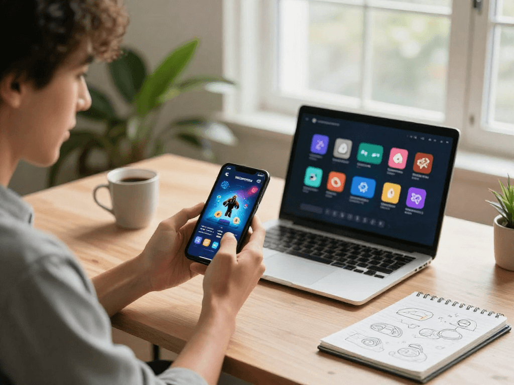 bd188 sa komportable at moderno na workspace habang nag-explore ng mga mobile game apps.