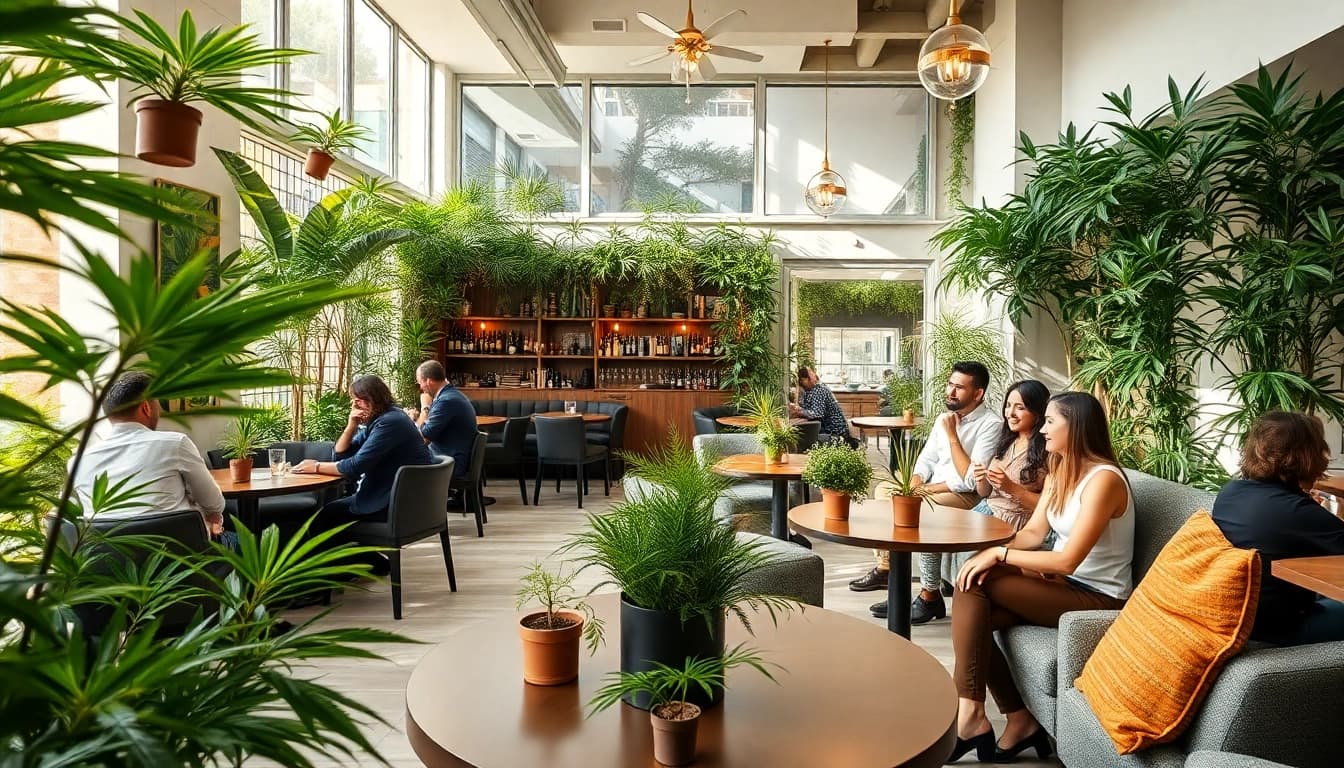 Vivre l'expérience d'un cannabis club malaga avec une ambiance conviviale et accueillante.