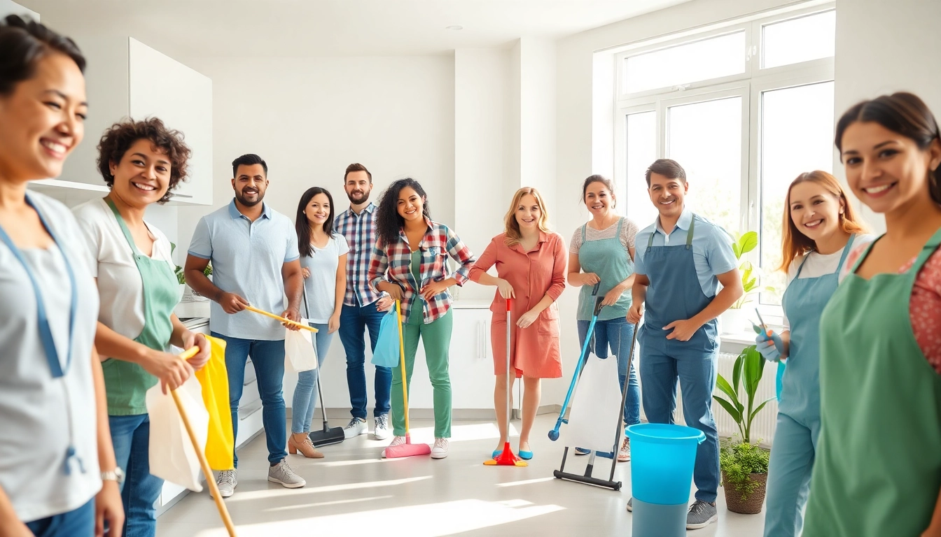 Cleaning services near me provided by a professional team in a bright apartment.