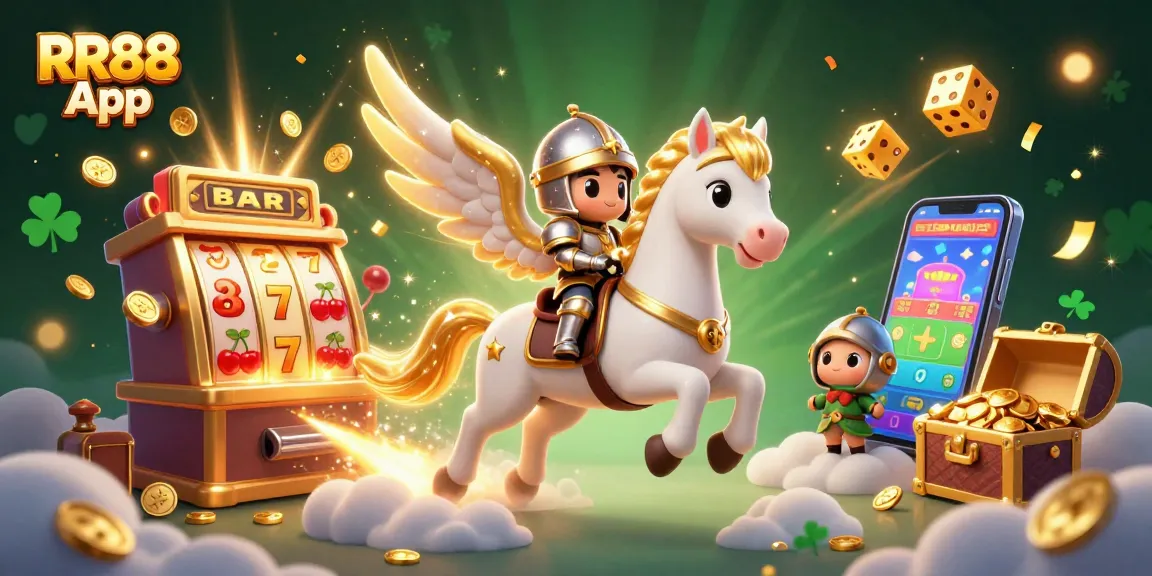 Experience thrilling wins with RR88 App featuring a celestial theme and vibrant casino elements.