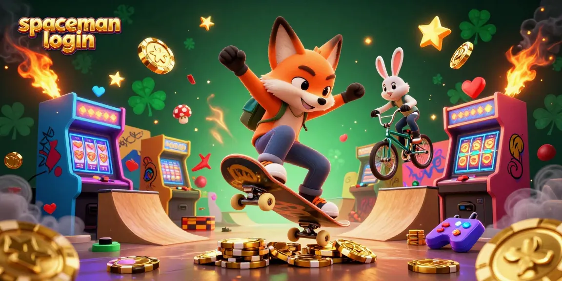 Engage in thrilling gameplay at spaceman login with vibrant slot games and interactive casino visuals.