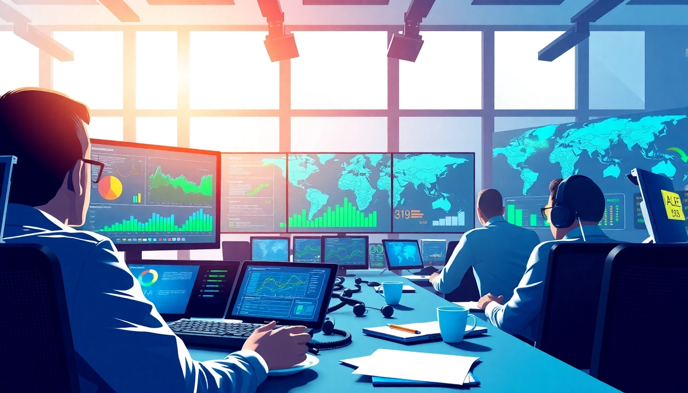 Visual representation of supply chain planning solutions showcasing analytics in a professional setting.