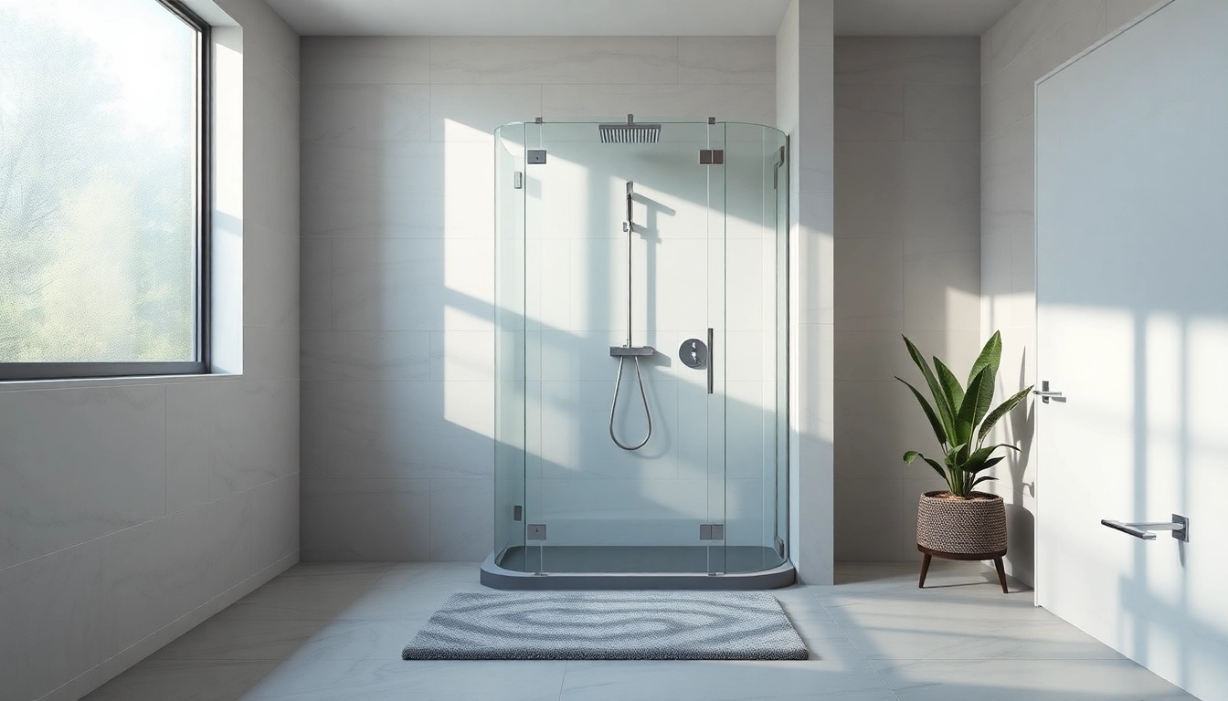 Enhance your space with elegant showers Australia in a beautiful modern bathroom setting.