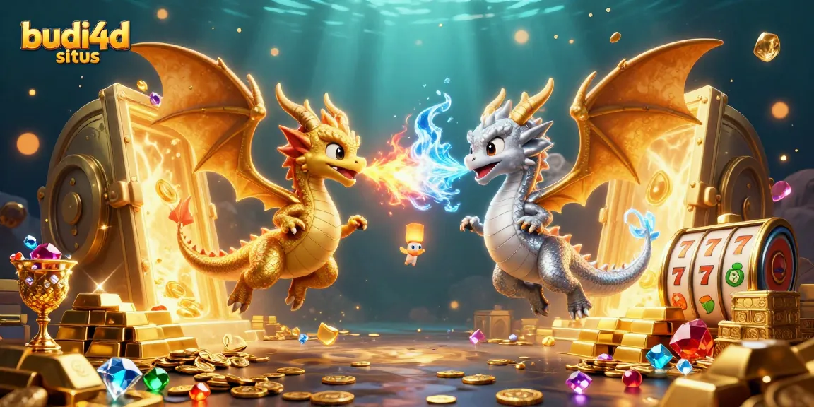 Experience the thrill of budi4d situs with dazzling dragons and stunning casino elements.
