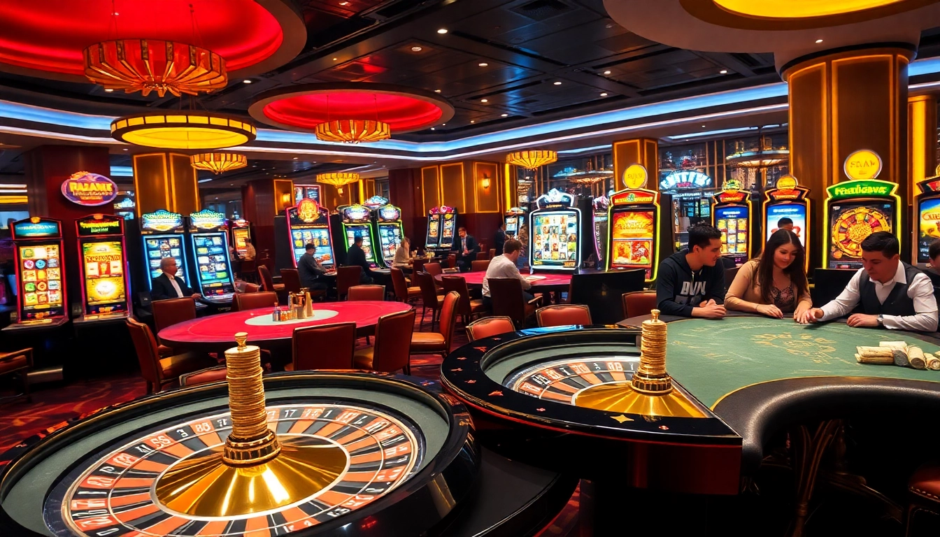 Experience high-stakes gambling with RTP Pragmatic Play slots in a luxury casino setting.