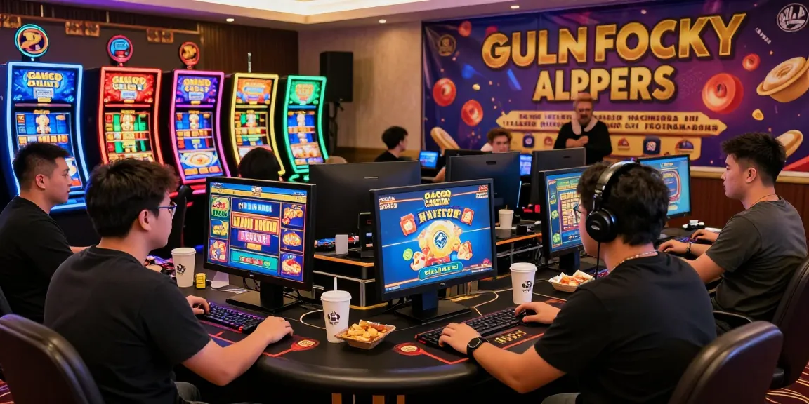Exciting online gambling scene featuring players engaged in slot gacor games.