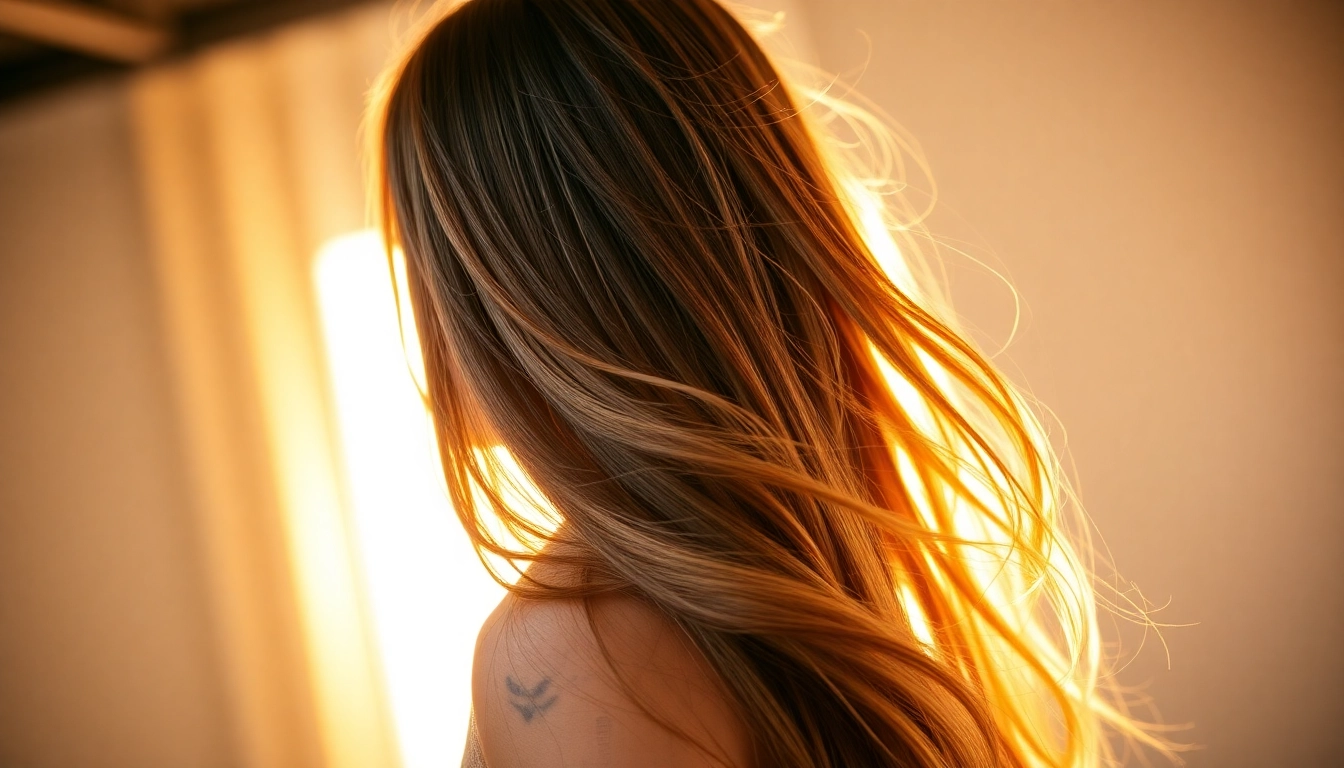 Sew in weft hair extensions beautifully blended into a model's natural hair, showcasing elegance.