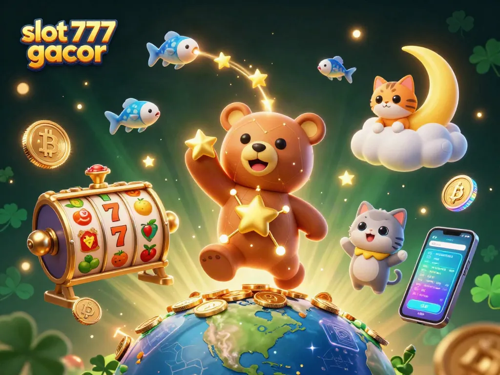 Menangkan slot 777 gacor dengan grafis mendetail dan simbol keberuntungan berkilau