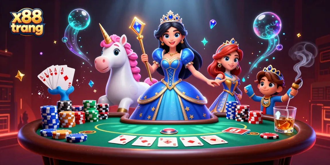 Experience excitement with x88 trang featuring vibrant casino action and enchanting characters.