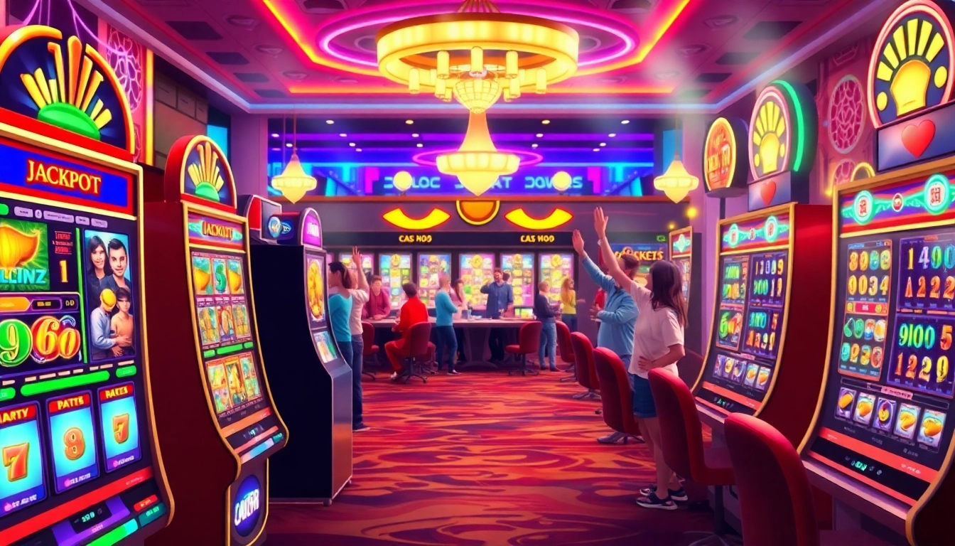Menangkan jackpot tinggi di situs slot dengan berbagai mesin slot menarik yang berwarna-warni.