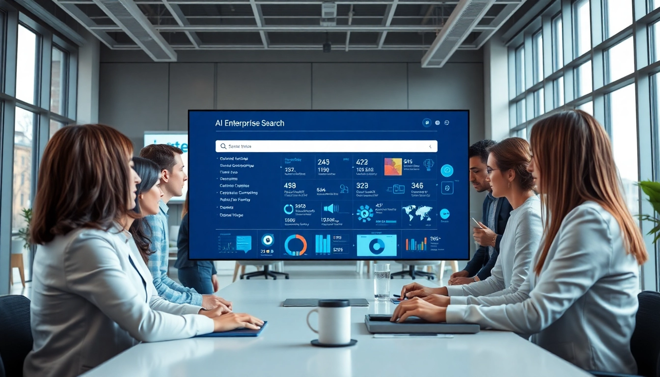 Enhance insights with enterprise search ai interfaces in a modern collaborative workspace.
