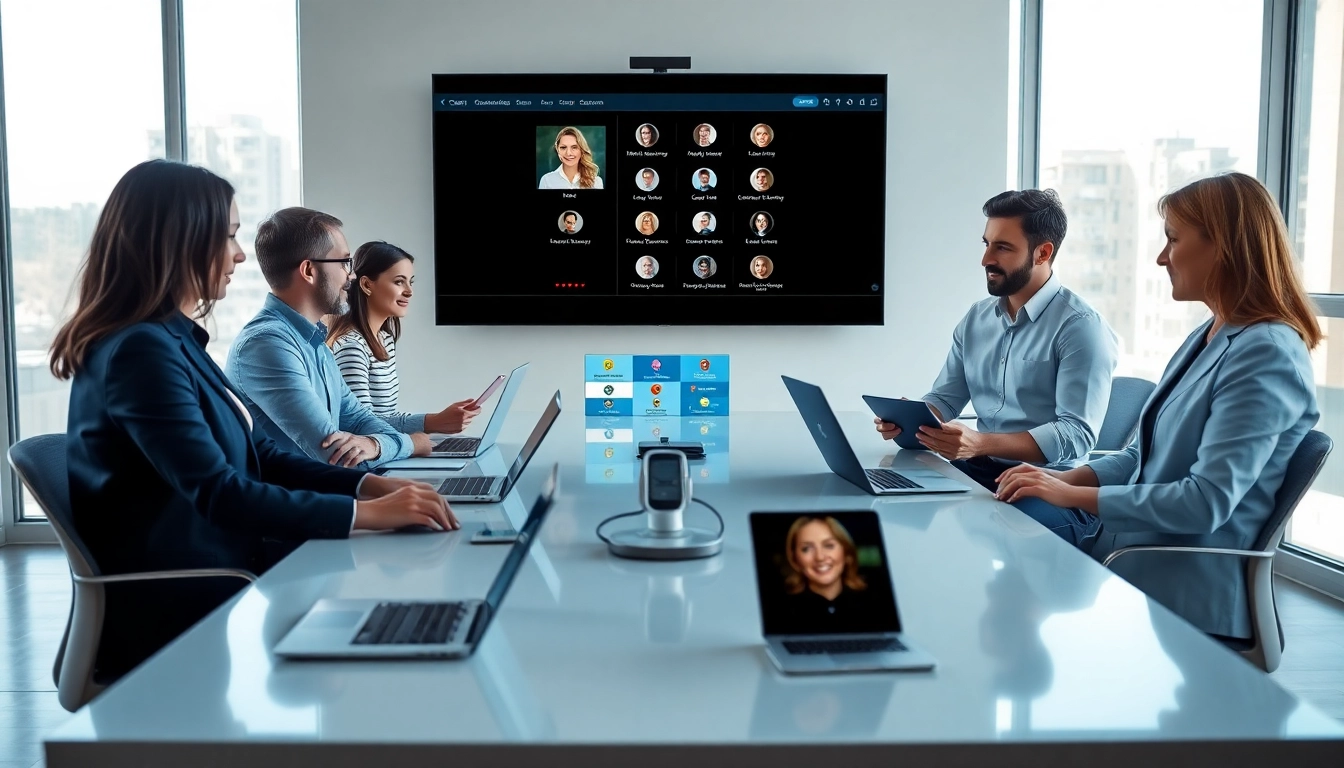 Utilize a cloud based phone system in a modern office setting for effective communication.