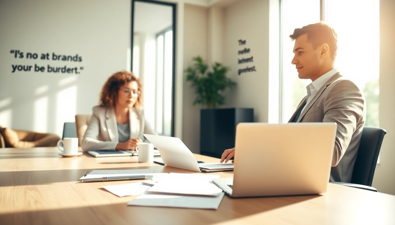 Engaging session with a business coach los Angeles in a modern office highlighting productivity.