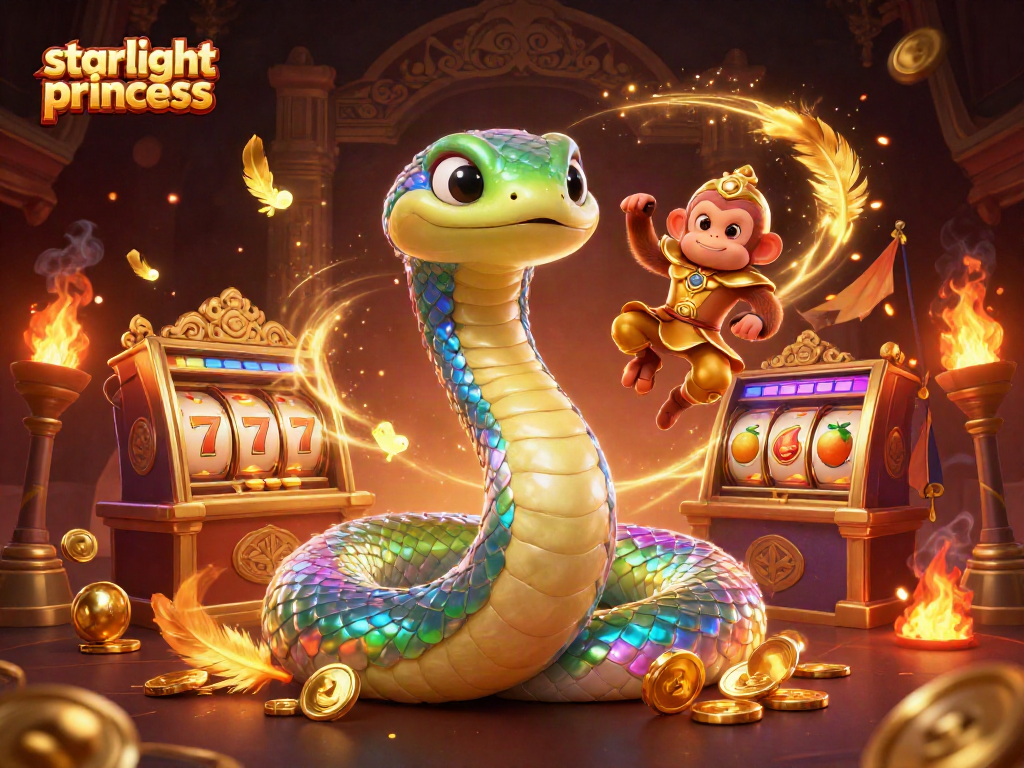 Spin to win with the Starlight Princess slot featuring vibrant characters and dynamic game elements.