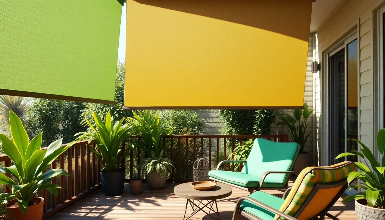 Enhance your patio with versatile outdoor shades that provide comfort and style.