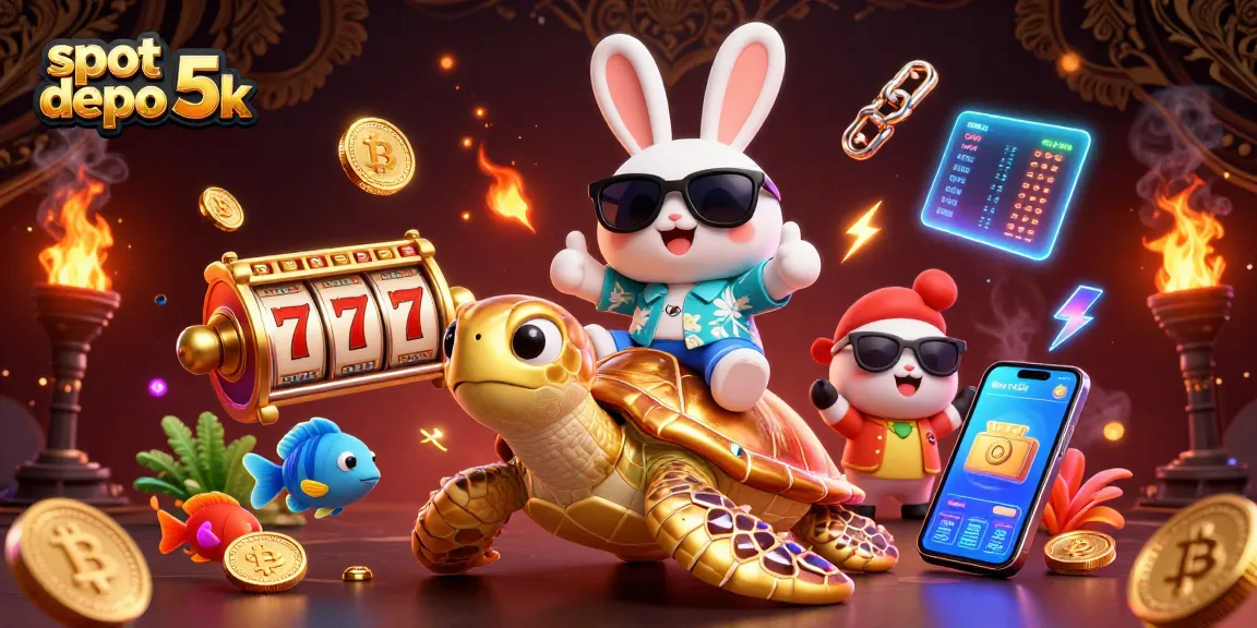 Experience thrilling gameplay at slot depo 5k with vibrant characters and thrilling 3D action.