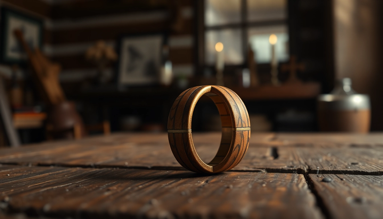 Crafting Timeless Memories with Whiskey Barrel Wedding Bands