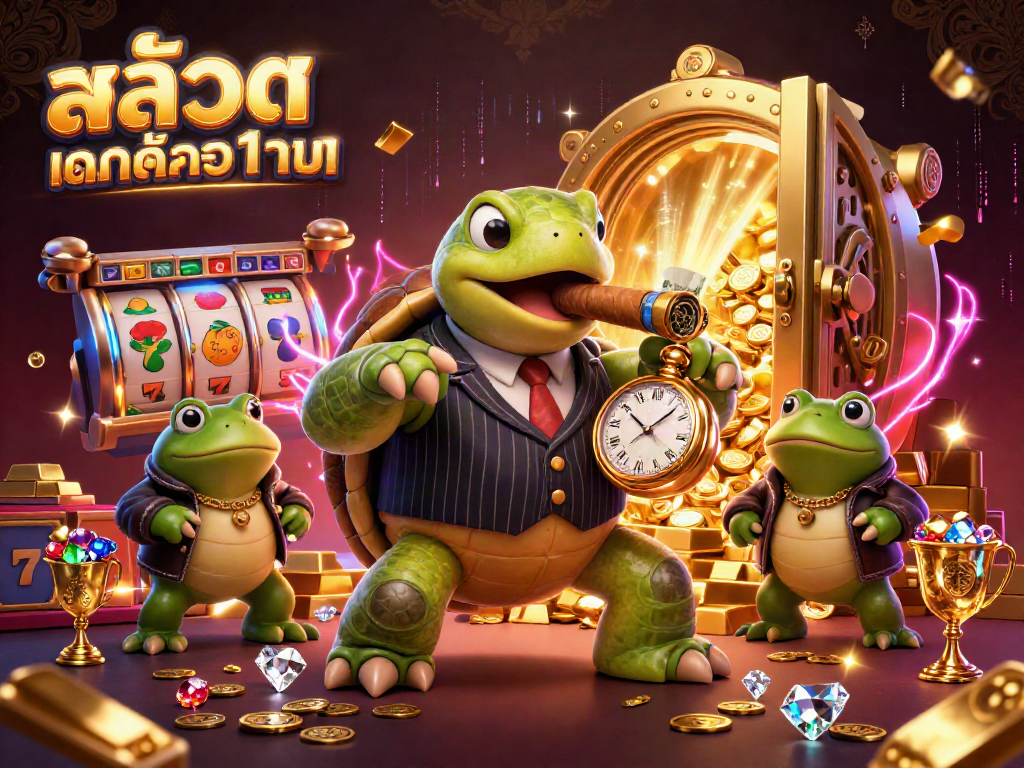 Engage with สล็อตฝากขั้นต่ำ1บาท casino experience featuring vibrant characters and dynamic slot elements.