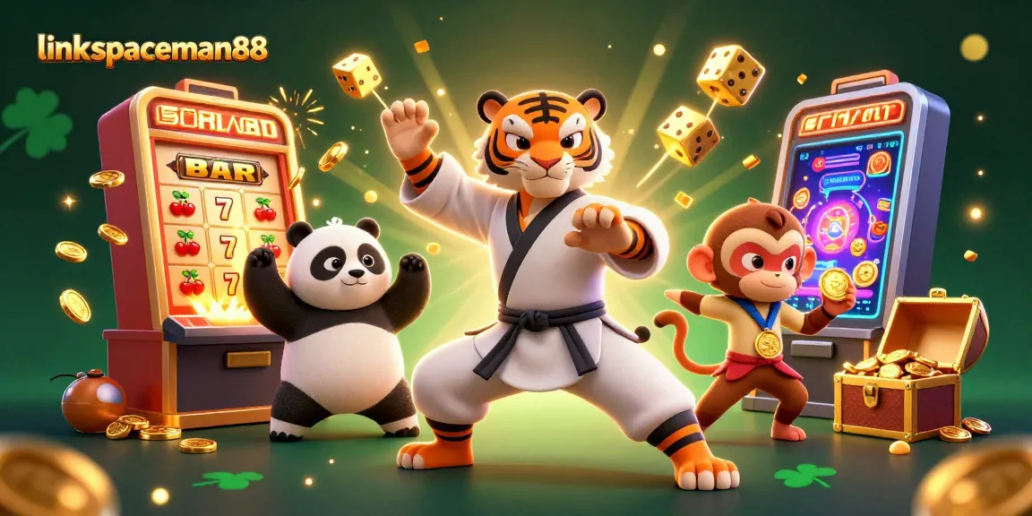 Engage in thrilling gameplay at link spaceman88 with vibrant casino characters and exciting slot elements.