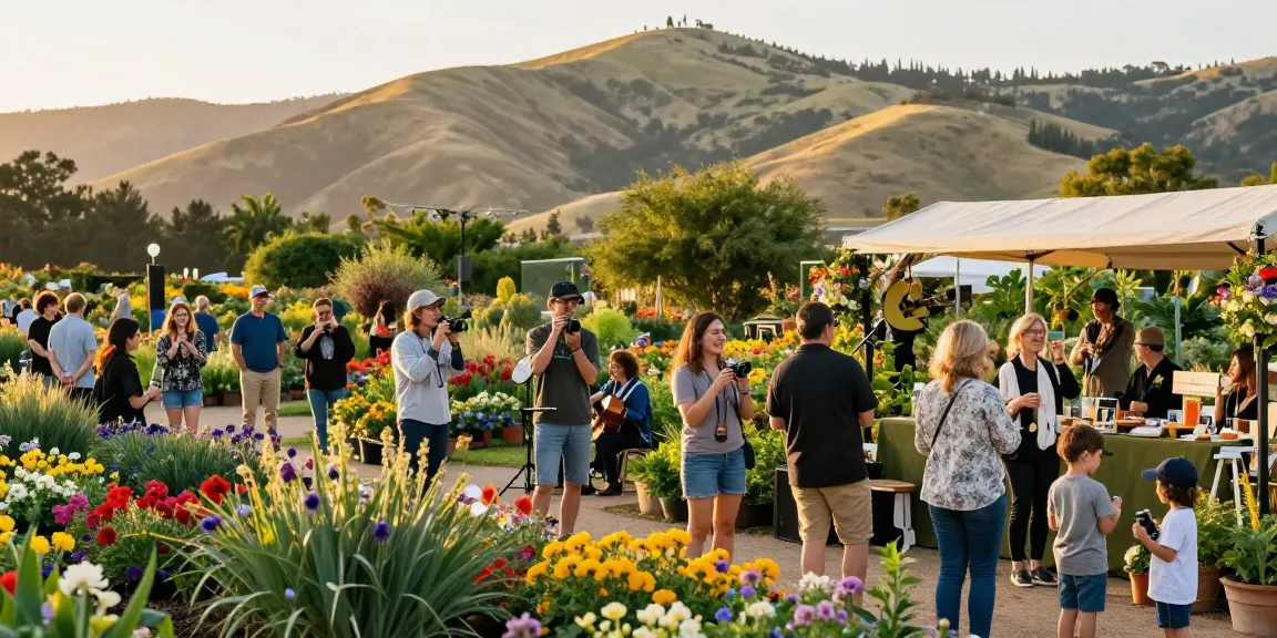 Experience vibrant gardens during the Capay Valley Garden Tour at https://www.thecapayvalleygardentour.com, featuring colorful displays and local delicacies.