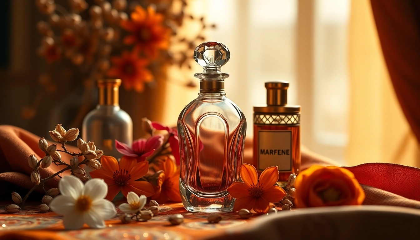 Explore Montale arabians tonka alternative with an elegant perfume arrangement showcasing luxury.