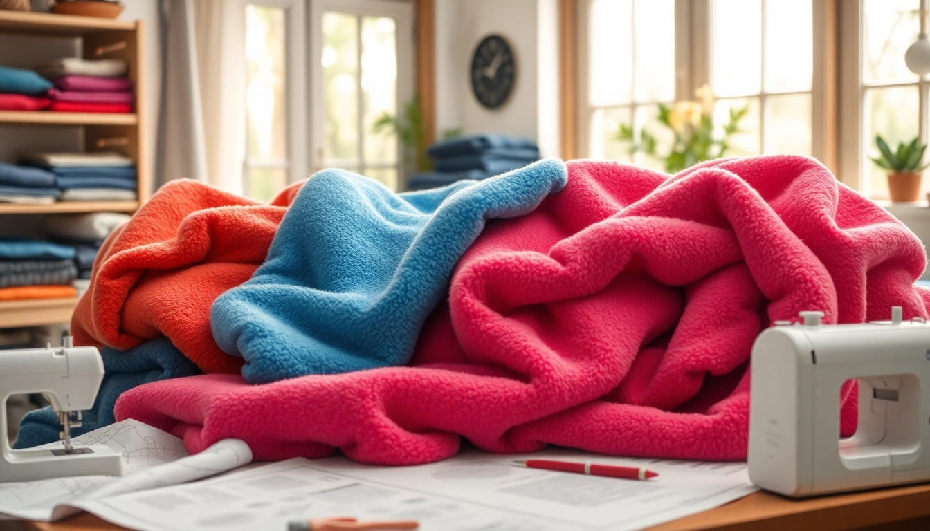 Kies fleece stof kopen voor een warm en veelzijdig stof bij uw projecten.