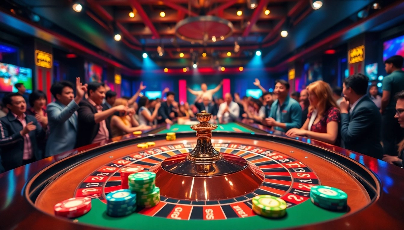 Menangkan chips di roulette dalam suasana kasino bbni4d yang penuh semangat.