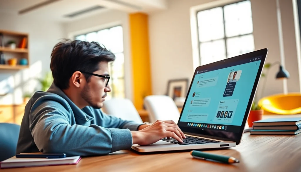 Engage with a chatgpt free alternative in a professional digital workspace