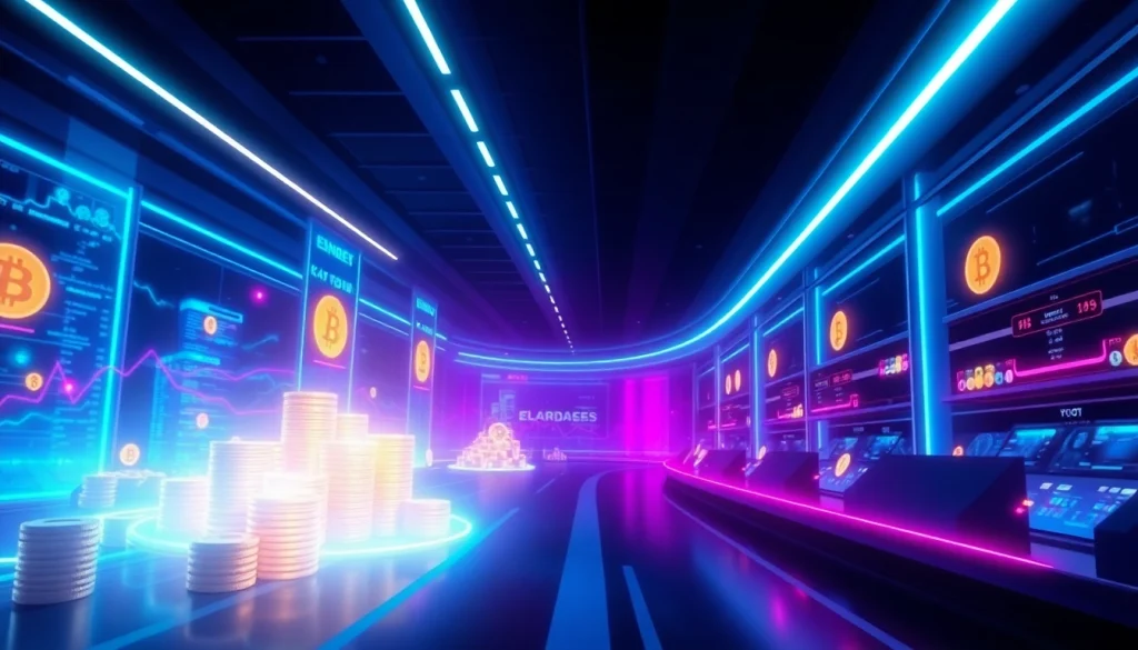 Engaging image of trending coins listing in a modern cryptocurrency platform showcasing vibrant tokens.