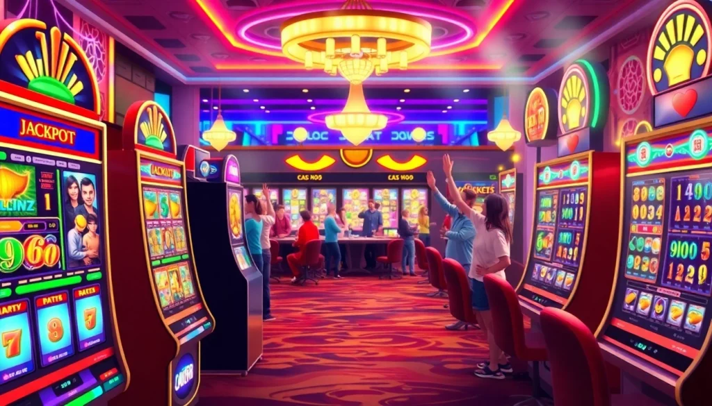 Menangkan jackpot tinggi di situs slot dengan berbagai mesin slot menarik yang berwarna-warni.