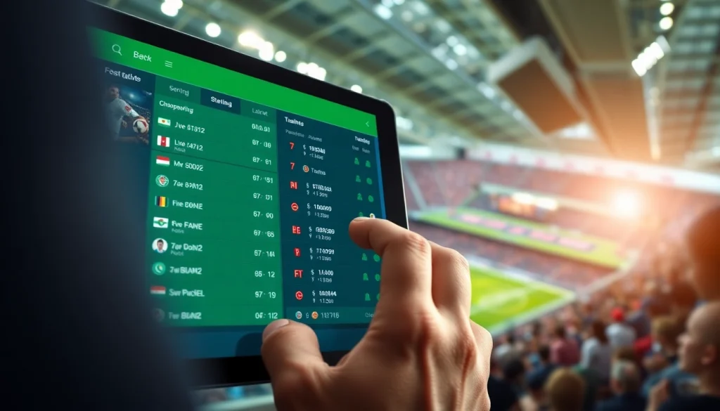 Temukan bandar bola parlay slot paling menarik dengan interface digital dan pengalaman taruhan terbaik.