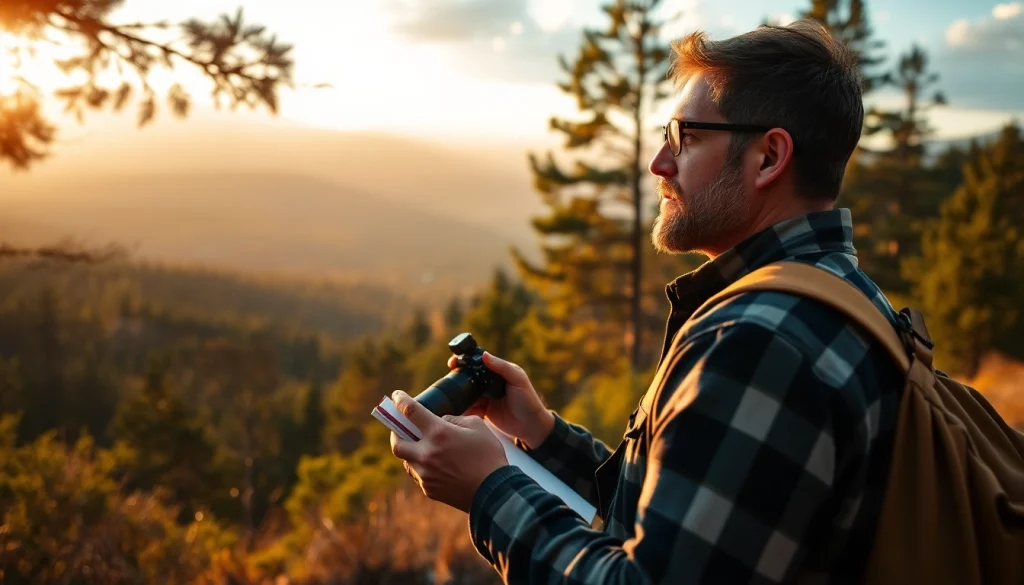 Capturing stunning landscapes while location scouting for a film shoot.