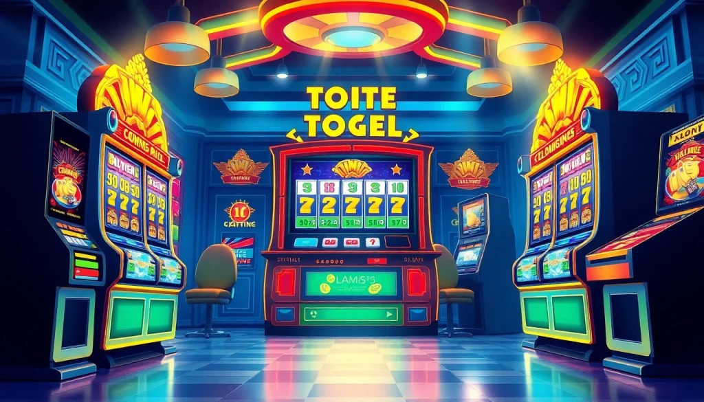 Menyaksikan keseruan bermain slot togel dengan antarmuka penuh warna dan hadiah menarik.