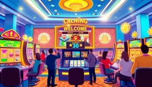 Menggambarkan bandar togel resmi slot dengan pemain yang menikmati permainan dalam suasana kasino virtual yang bersemangat.