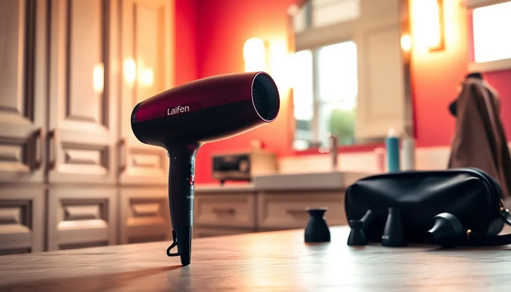 Experience the power of the laifen swift premium hair dryer with its sleek design and advanced features.