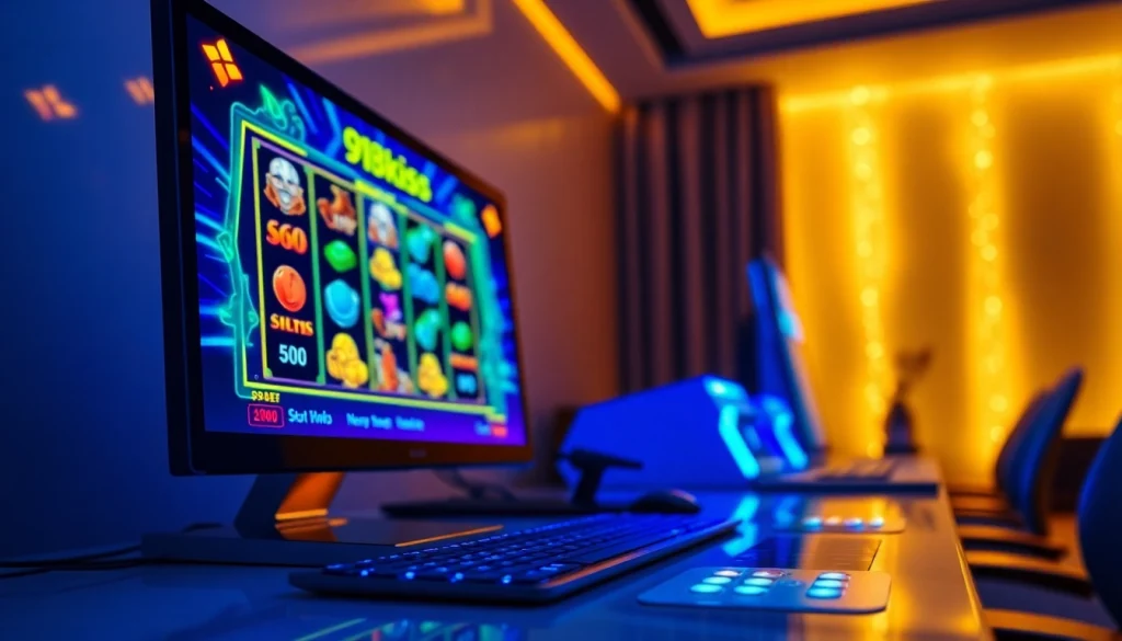 สัมผัสความตื่นเต้นของ 918kiss slot เกมสล๊อตออนไลน์ในบรรยากาศที่ล้ำสมัย