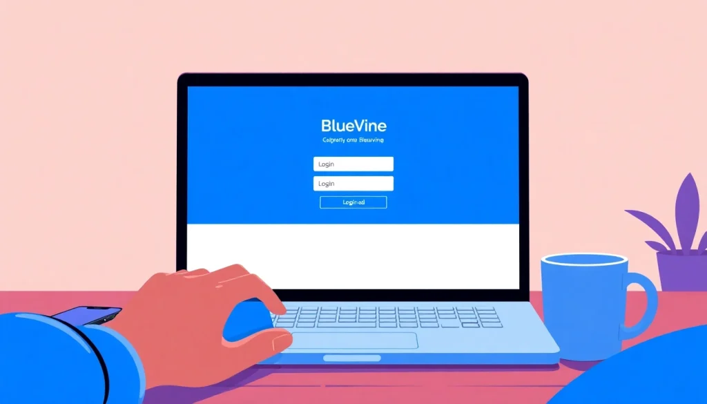 Access the BlueVine login page securely with user-friendly desktop interactions.