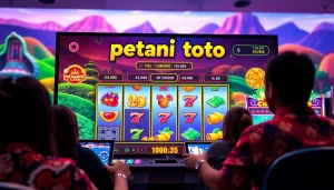 Menampilkan petani toto dalam antarmuka permainan digital yang menawan dan penuh warna.
