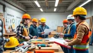 Engaging construction education in Colorado emphasizing hands-on learning with students and instructors.