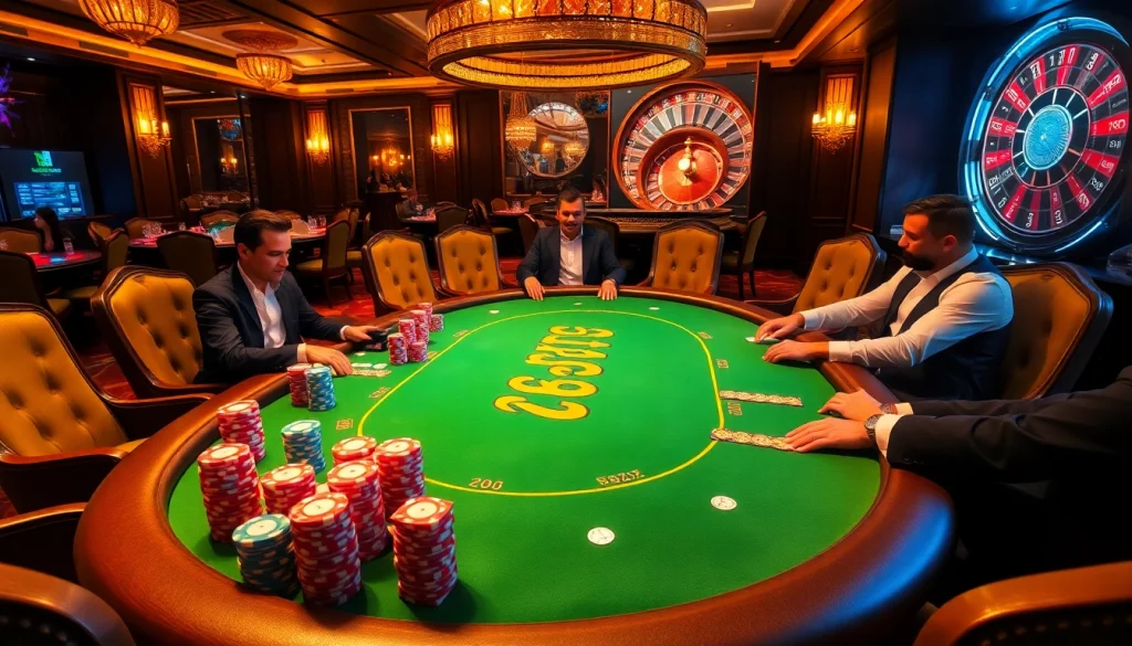 Experience the thrill of high-stakes poker in a luxurious s88 vip casino environment.