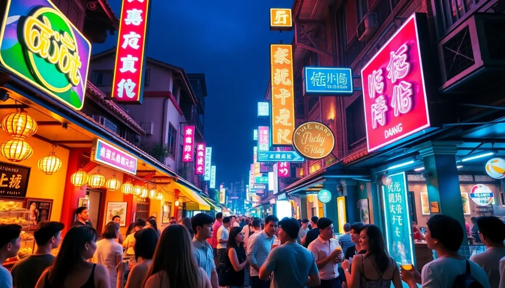 Experience the dynamic 다낭밤문화 with vibrant nightlife, lively streets, and colorful bars in Danang.