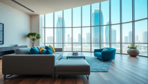 Redecorating with interior design dubai elements, showcasing luxury in a modern apartment