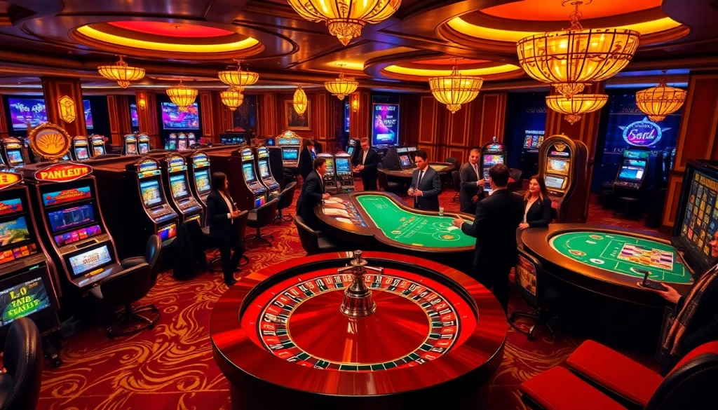 Nếu như vậy bám vào đây players engage with exciting casino games, focusing on strategy and luxury.