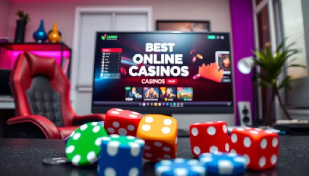 Experience the excitement of the best online casinos Canada in a vibrant home setting.