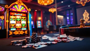 Rasakan sensasi deposit slot 1k saat pemain terlibat dalam aksi kasino taruhan tinggi dengan mesin slot yang berwarna-warni.