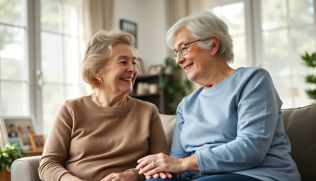Senior caregivers austin tx providing compassionate care in a warm, inviting home setting.
