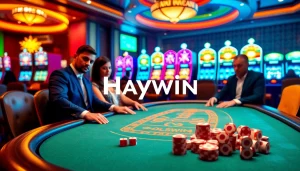 Experience the thrill of winning at Haywin with exciting casino games like poker and slots.