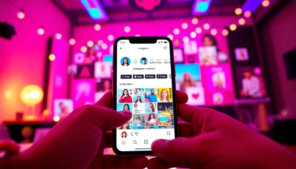 Find OnlyFans creators from Instagram with engaging social media visuals, profiles, and user interactions.